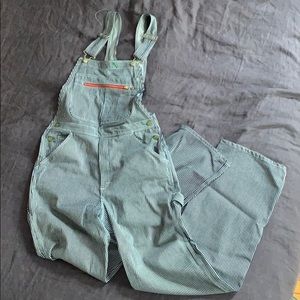 Pointer Striped Overalls